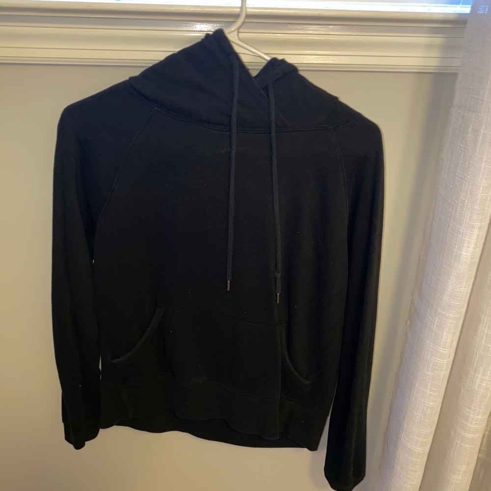 black hoodie